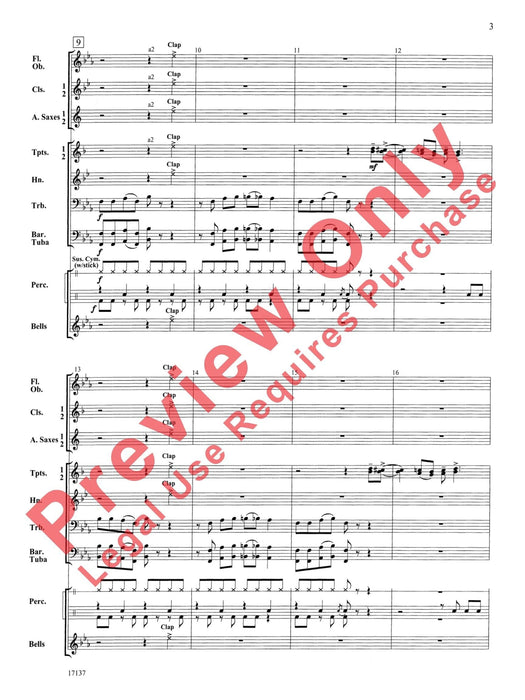 The Bottom Line Low Brass / Low Woodwind Section Feature 銅管 木管樂器樂節 總譜 | 小雅音樂 Hsiaoya Music