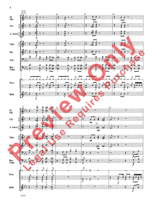 The Bottom Line Low Brass / Low Woodwind Section Feature 銅管 木管樂器樂節 總譜 | 小雅音樂 Hsiaoya Music