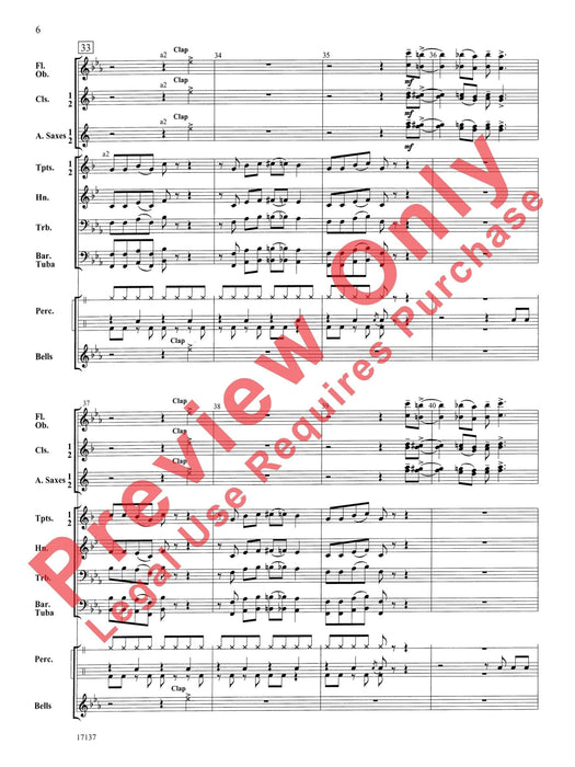 The Bottom Line Low Brass / Low Woodwind Section Feature 銅管 木管樂器樂節 總譜 | 小雅音樂 Hsiaoya Music