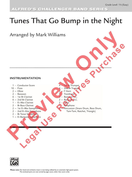 Tunes That Go Bump in the Night 總譜 | 小雅音樂 Hsiaoya Music