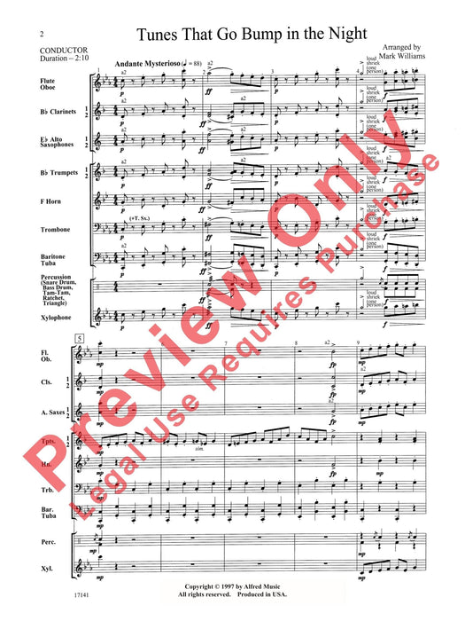 Tunes That Go Bump in the Night 總譜 | 小雅音樂 Hsiaoya Music