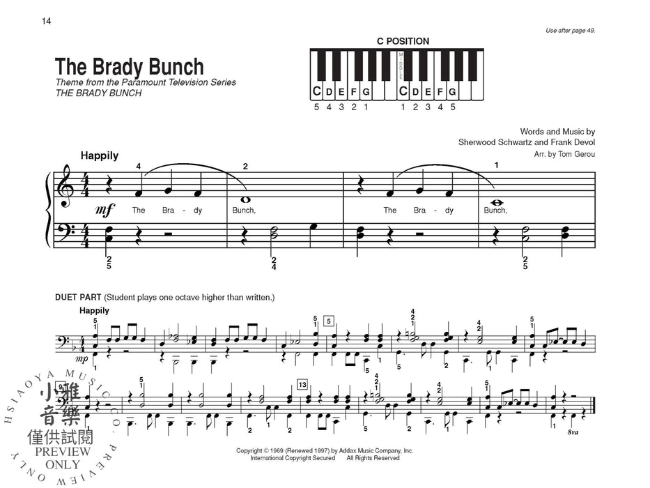 Alfred's Basic Piano Library: Top Hits! Solo Book 1A 鋼琴 獨奏 | 小雅音樂 Hsiaoya Music