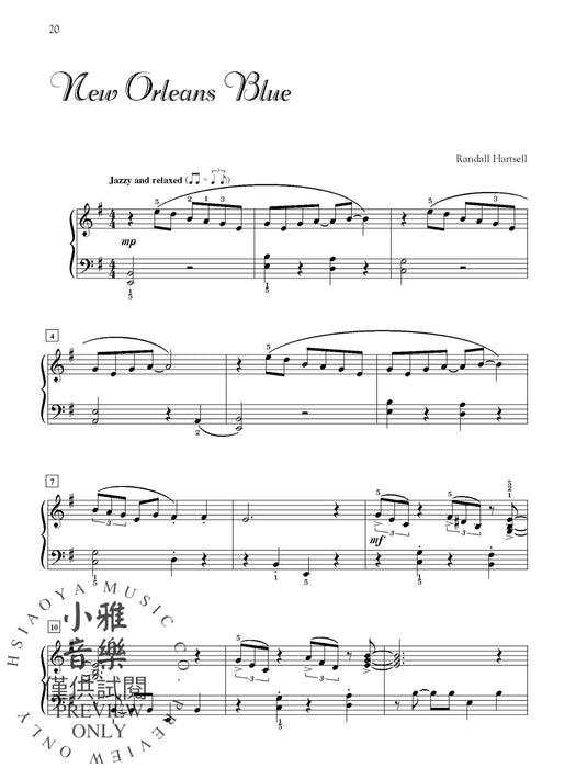 Jazzy 'n' Cool 11 Fun-Filled Solos for Early Intermediate to Intermediate Pianists 獨奏 | 小雅音樂 Hsiaoya Music