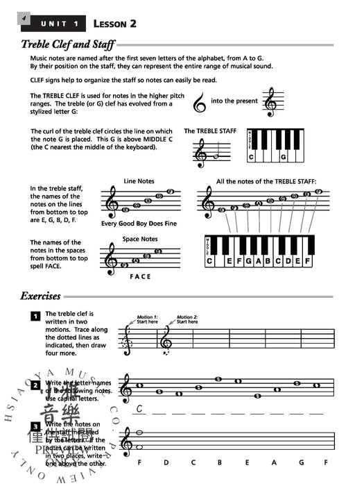 Alfred's Essentials of Music Theory: Book 1 音樂理論 | 小雅音樂 Hsiaoya Music