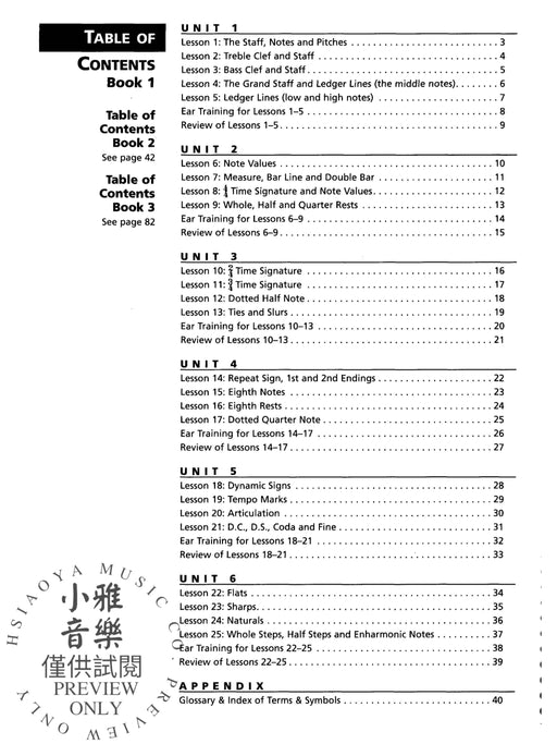 Alfred's Essentials of Music Theory: Teacher's Answer Key 音樂理論 | 小雅音樂 Hsiaoya Music