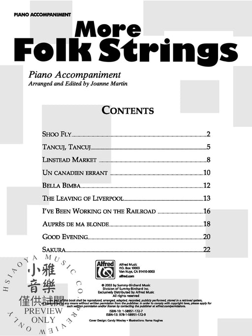 More Folk Strings 民謠弦樂 | 小雅音樂 Hsiaoya Music