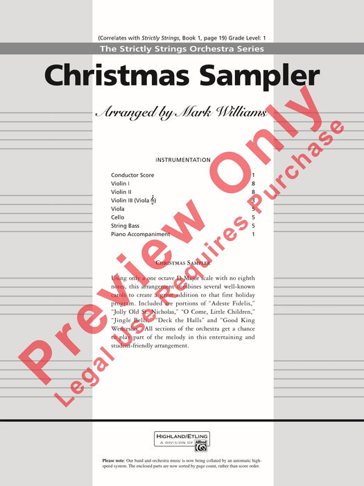 Christmas Sampler | 小雅音樂 Hsiaoya Music