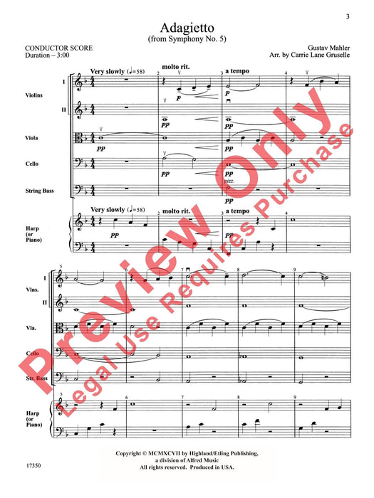 Adagietto from Symphony No. 5 馬勒古斯塔夫 交響曲 | 小雅音樂 Hsiaoya Music