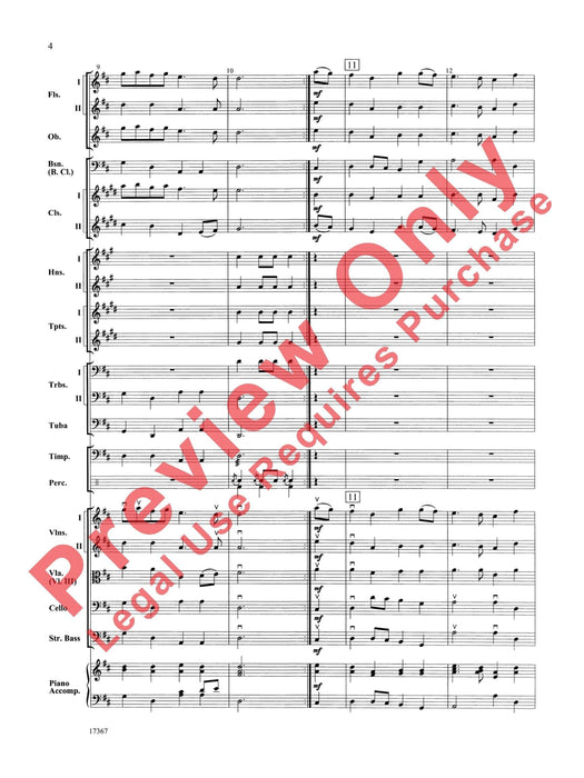 March Prelude 夏邦提耶馬克－安東尼 進行曲前奏曲 總譜 | 小雅音樂 Hsiaoya Music