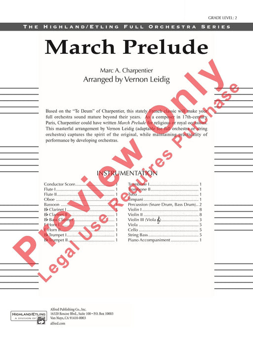 March Prelude 夏邦提耶馬克－安東尼 進行曲前奏曲 | 小雅音樂 Hsiaoya Music