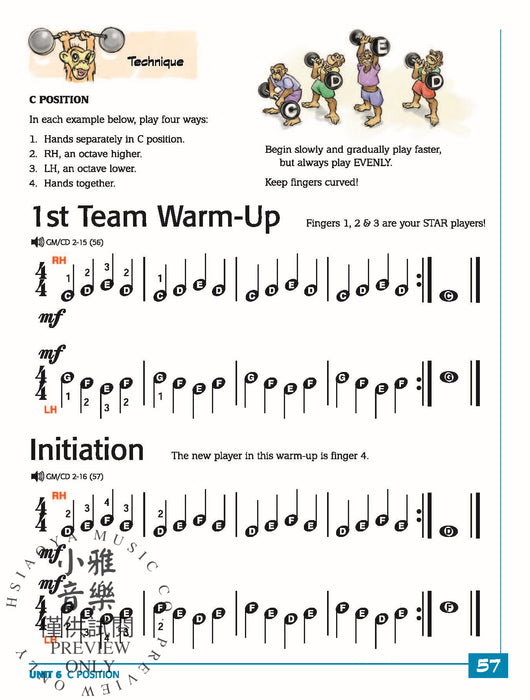 Alfred's Basic Group Piano Course, Book 1 A Course Designed for Group Instruction Using Acoustic or Electronic Instruments 鋼琴 | 小雅音樂 Hsiaoya Music