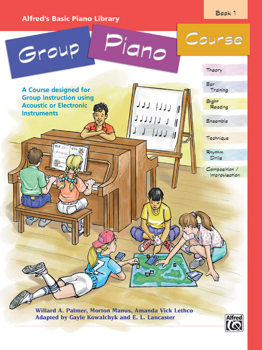 Alfred's Basic Group Piano Course, Book 1 A Course Designed for Group Instruction Using Acoustic or Electronic Instruments 鋼琴 | 小雅音樂 Hsiaoya Music