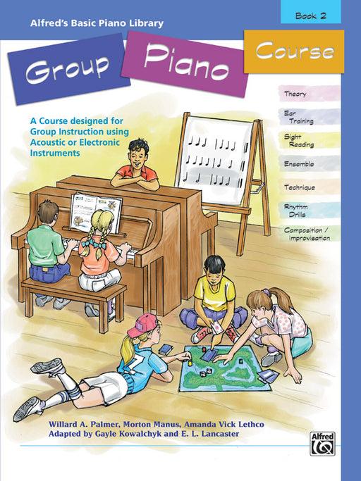 Alfred's Basic Group Piano Course, Book 2 A Course Designed for Group Instruction Using Acoustic or Electronic Instruments 鋼琴 | 小雅音樂 Hsiaoya Music