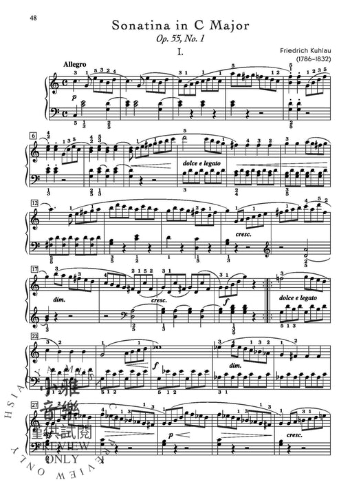 Sonatina Masterworks, Book 2 小奏鳴曲 | 小雅音樂 Hsiaoya Music