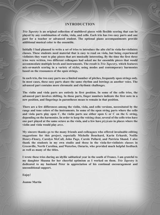 Trio Tapestry 三重奏 | 小雅音樂 Hsiaoya Music