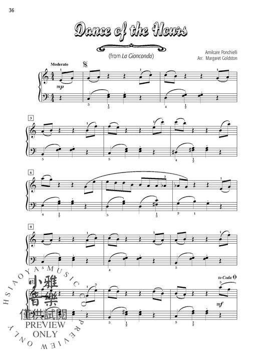 A Night at the Ballet Stories of Great Ballets with Late Elementary to Early Intermediate Piano Arrangements 芭蕾 鋼琴 | 小雅音樂 Hsiaoya Music