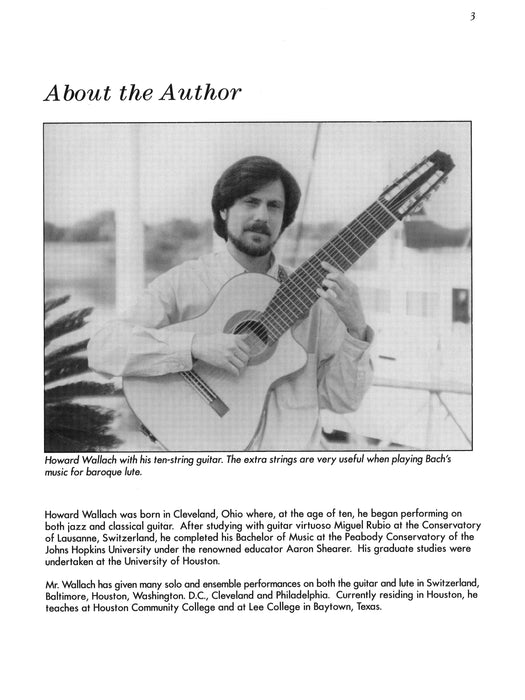 Bach for Guitar: Masters in TAB 吉他 | 小雅音樂 Hsiaoya Music