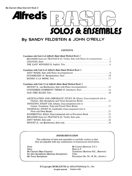 Alfred's Basic Solos and Ensembles, Book 2 獨奏 | 小雅音樂 Hsiaoya Music