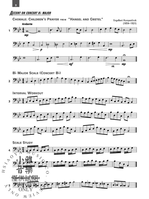 Accent on Achievement, Book 3 The "Keys" to Success - Progressive Technical & Rhythmic Studies in all 12 Major and 12 Minor Keys 節奏 | 小雅音樂 Hsiaoya Music