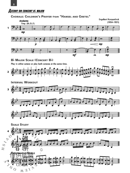 Accent on Achievement, Book 3 The "Keys" to Success - Progressive Technical & Rhythmic Studies in all 12 Major and 12 Minor Keys 節奏 | 小雅音樂 Hsiaoya Music