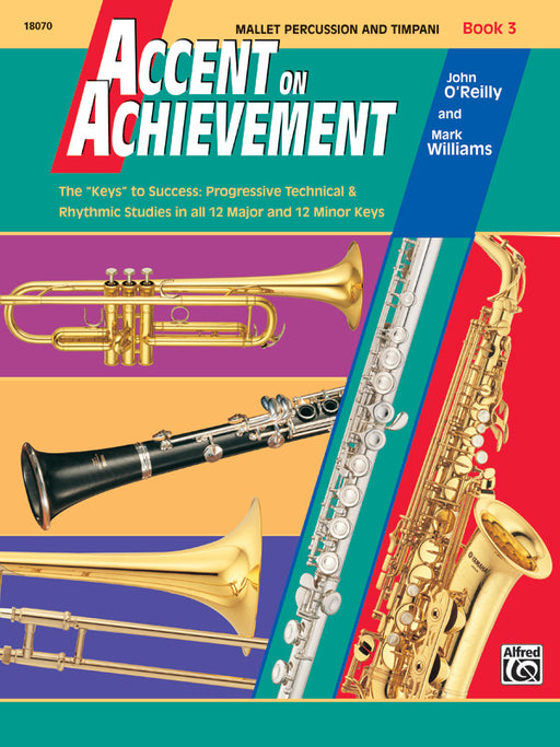 Accent on Achievement, Book 3 The "Keys" to Success - Progressive Technical & Rhythmic Studies in all 12 Major and 12 Minor Keys 節奏 | 小雅音樂 Hsiaoya Music