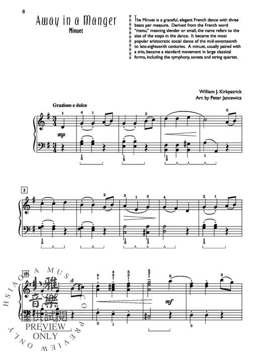 Notebook for Saint Nicholas From Renaissance to Swing -- 15 Intermediate Christmas Carols Written in Forms Used by Great Composers 搖擺樂 耶誕頌歌 | 小雅音樂 Hsiaoya Music