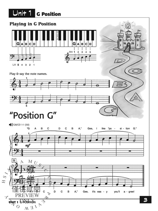 Alfred's Basic Group Piano Course, Book 3 A Course Designed for Group Instruction Using Acoustic or Electronic Instruments 鋼琴 | 小雅音樂 Hsiaoya Music