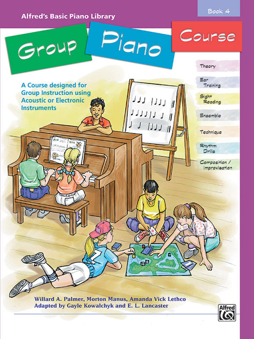 Alfred's Basic Group Piano Course, Book 4 A Course Designed for Group Instruction Using Acoustic or Electronic Instruments 鋼琴 | 小雅音樂 Hsiaoya Music