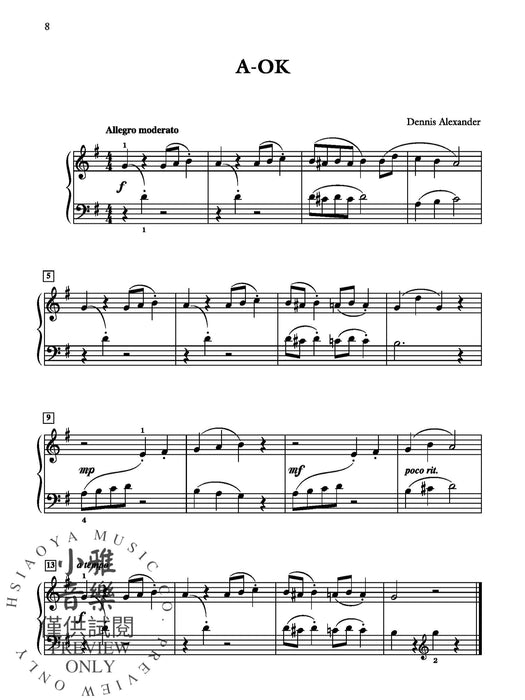 The Magic of Music, Book 1 12 Imaginative Solos for Late Elementary Pianists 獨奏 | 小雅音樂 Hsiaoya Music