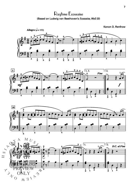 Repertoire and Ragtime, Book 2 繁音拍子 | 小雅音樂 Hsiaoya Music