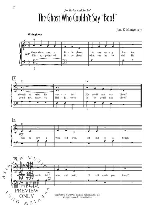 The Ghost Who Couldn't Say "Boo!" | 小雅音樂 Hsiaoya Music