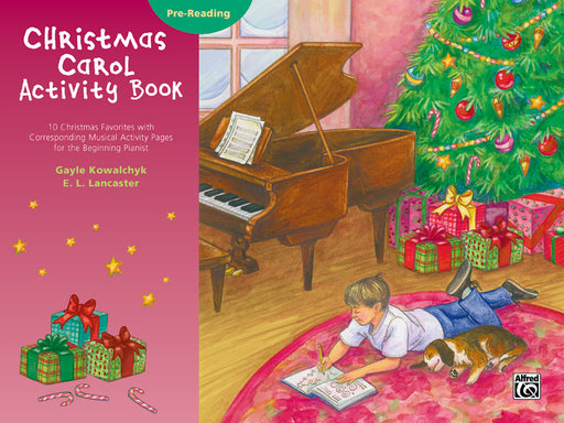 Christmas Carol Activity Book -- Pre-reading 10 Christmas Favorites with Corresponding Musical Activity Pages for the Beginning Pianist 耶誕頌歌 | 小雅音樂 Hsiaoya Music
