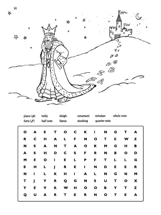 Christmas Carol Activity Book, Book 1 11 Christmas Favorites with Corresponding Musical Activity Pages for Early Elementary to Elementary Pianists 耶誕頌歌 | 小雅音樂 Hsiaoya Music
