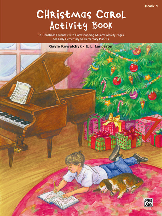 Christmas Carol Activity Book, Book 1 11 Christmas Favorites with Corresponding Musical Activity Pages for Early Elementary to Elementary Pianists 耶誕頌歌 | 小雅音樂 Hsiaoya Music