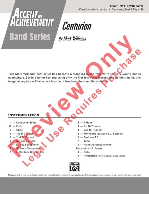 Centurion 總譜 | 小雅音樂 Hsiaoya Music