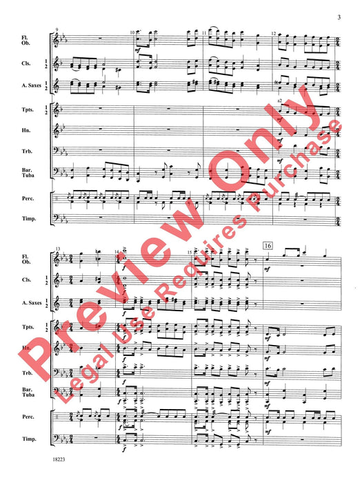 March to Castle Rock 進行曲 總譜 | 小雅音樂 Hsiaoya Music