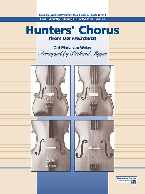 Hunters' Chorus (from Der Freischutz) 韋伯卡爾 合唱 總譜 | 小雅音樂 Hsiaoya Music