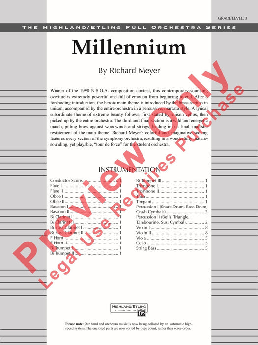 Millennium | 小雅音樂 Hsiaoya Music