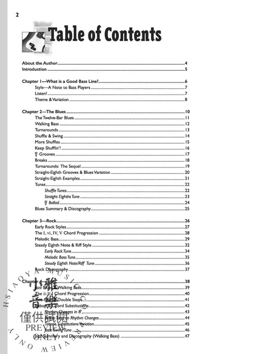 Building Bass Lines A Guide to Better Bass Lines for Bassists, Arrangers & Composers | 小雅音樂 Hsiaoya Music