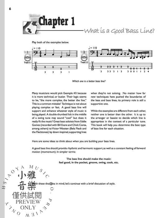 Building Bass Lines A Guide to Better Bass Lines for Bassists, Arrangers & Composers | 小雅音樂 Hsiaoya Music