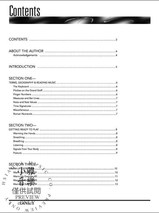 30-Day Keyboard Workout An Exercise Plan for Keyboardists 鍵盤樂器 練習曲 | 小雅音樂 Hsiaoya Music