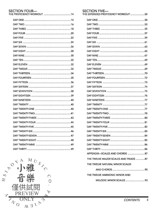 30-Day Keyboard Workout An Exercise Plan for Keyboardists 鍵盤樂器 練習曲 | 小雅音樂 Hsiaoya Music