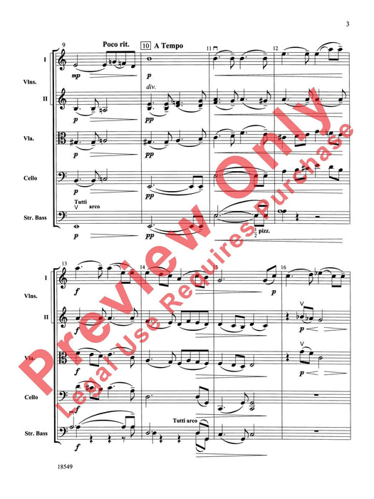 Serenade for Strings 小夜曲 弦樂 總譜 | 小雅音樂 Hsiaoya Music