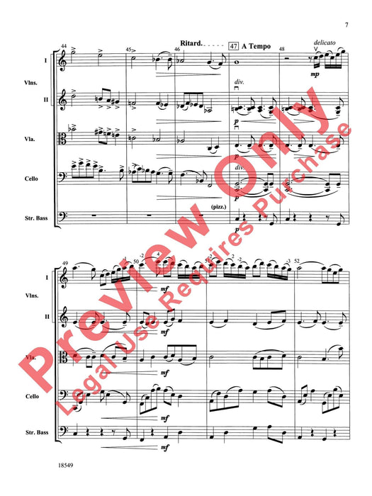 Serenade for Strings 小夜曲 弦樂 總譜 | 小雅音樂 Hsiaoya Music