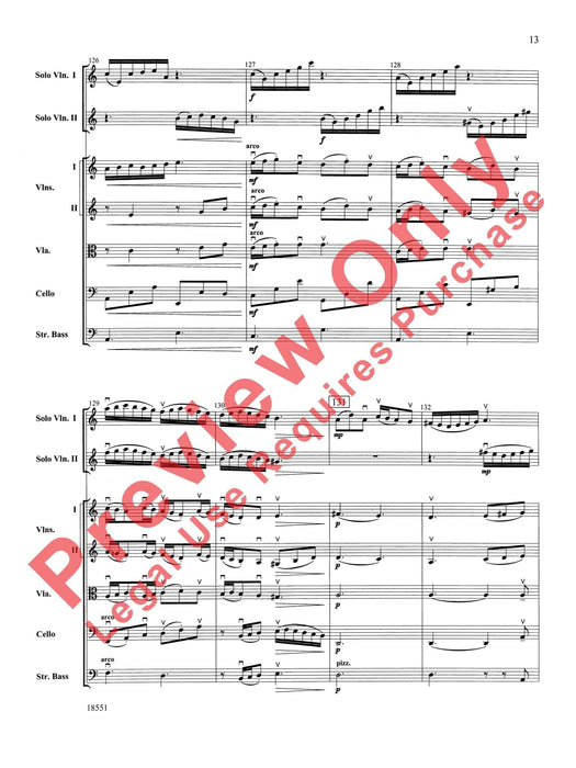 Bailes para Orquesta (For Two Solo Violins and String Orchestra) 獨奏 小提琴 弦樂團 總譜 | 小雅音樂 Hsiaoya Music