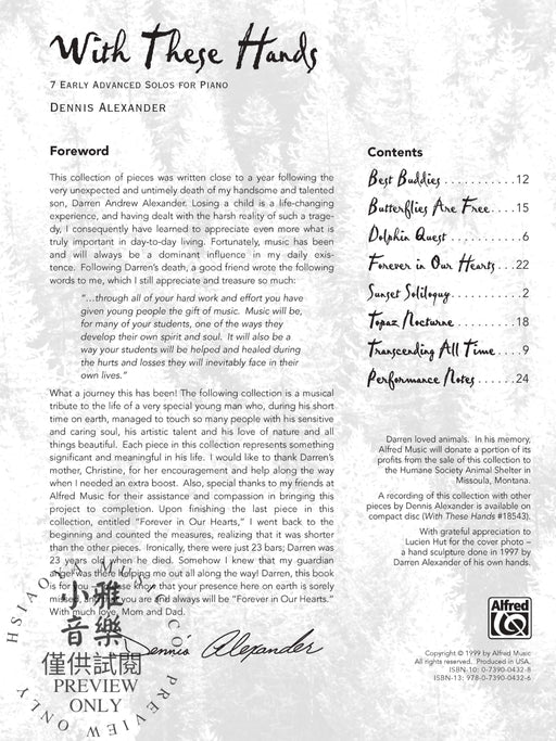 With These Hands 7 Early Advanced Solos for Piano 獨奏 鋼琴 | 小雅音樂 Hsiaoya Music