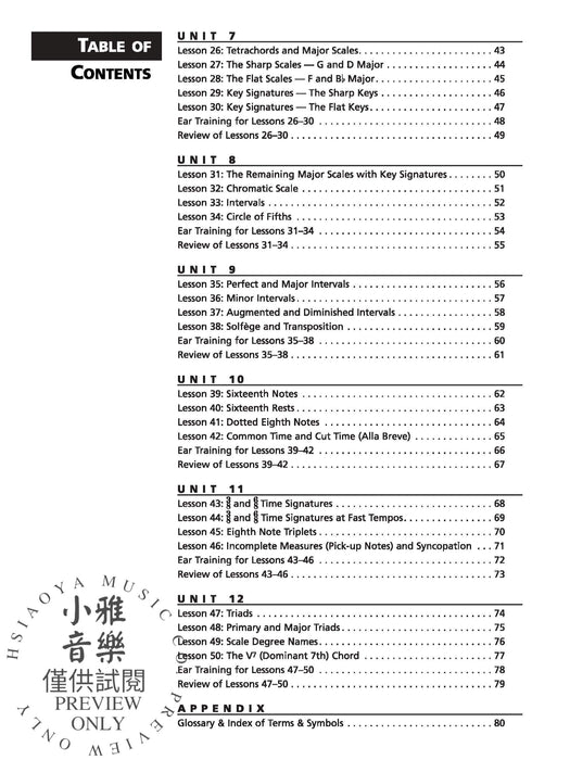 Alfred's Essentials of Music Theory: Book 2 Alto Clef (Viola) Edition 音樂理論 中音譜號中提琴 | 小雅音樂 Hsiaoya Music