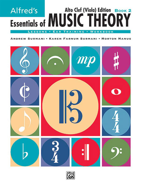 Alfred's Essentials of Music Theory: Book 2 Alto Clef (Viola) Edition 音樂理論 中音譜號中提琴 | 小雅音樂 Hsiaoya Music