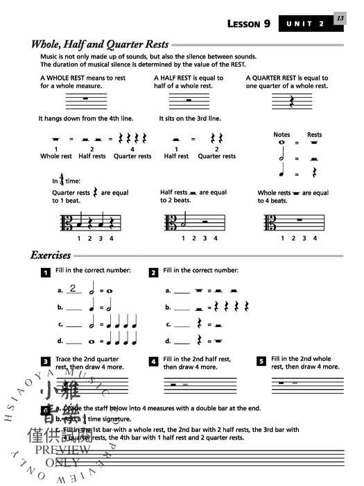 Alfred's Essentials of Music Theory: Complete Alto Clef (Viola) Edition 音樂理論中音譜號中提琴 | 小雅音樂 Hsiaoya Music
