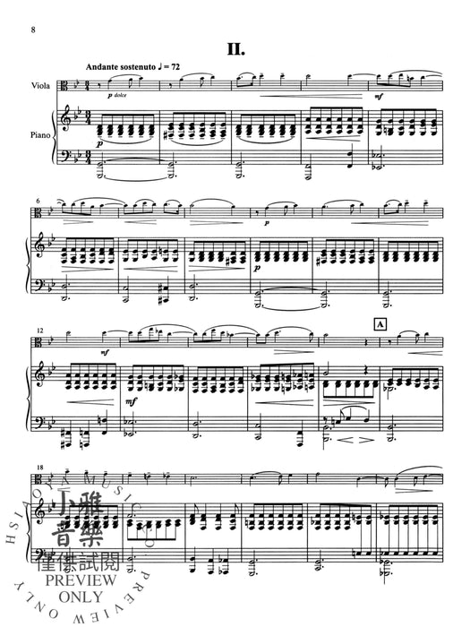 Solos for Young Violists Viola Part and Piano Acc., Volume 4 Selections from the Viola Repertoire 獨奏 中提琴 鋼琴 中提琴 | 小雅音樂 Hsiaoya Music